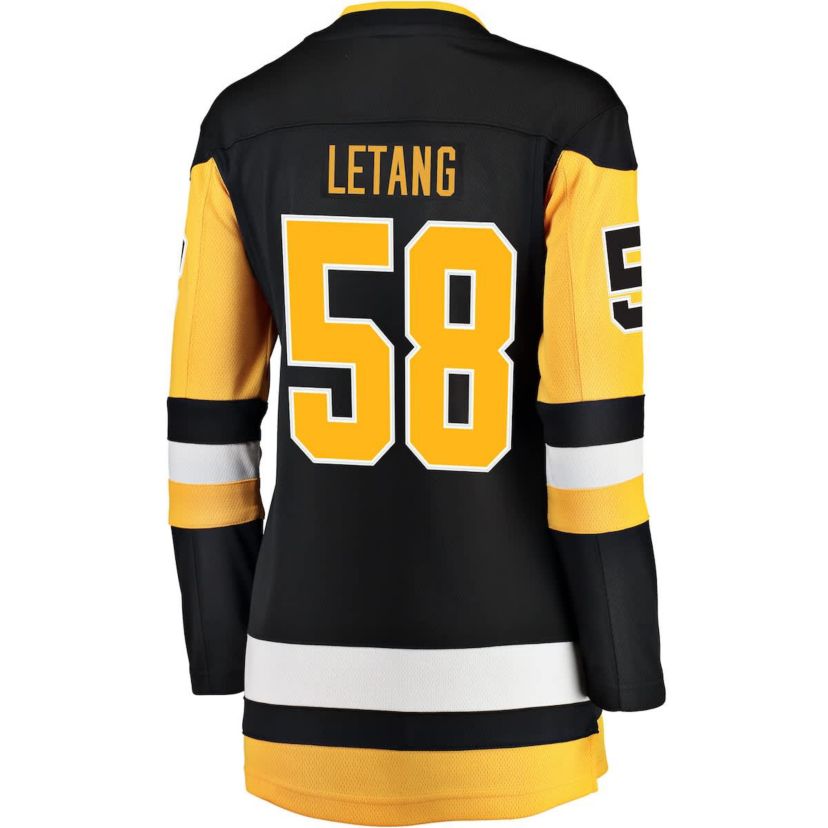 NHL Fanatics Kris Letang Pittsburgh Penguins Home Breakaway Jersey