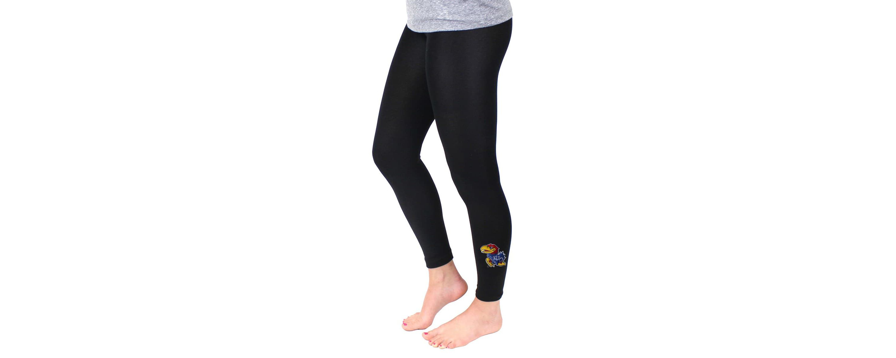 NCAA Kansas Jayhawks Fleece Leggings