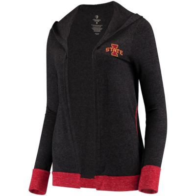 NCAA Iowa State Cyclones Steeplechase Open Hooded Lightweight Cardigan