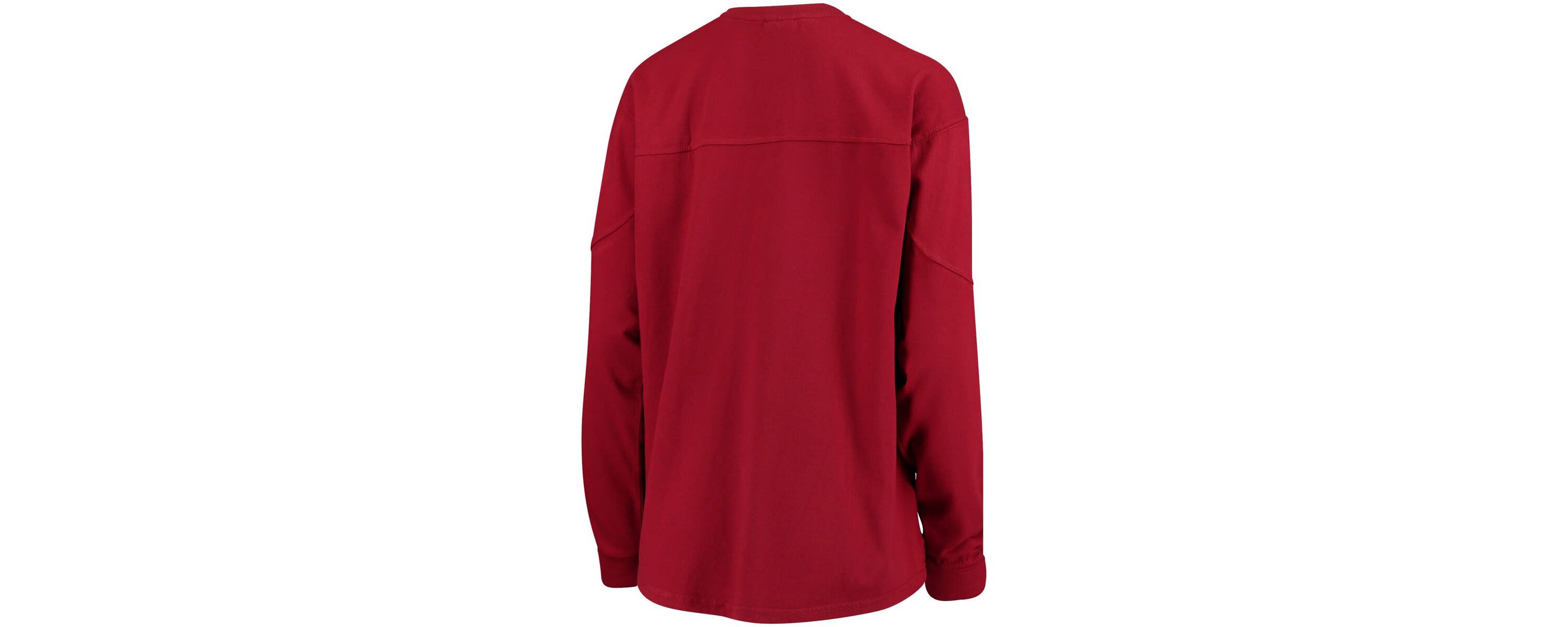 NCAA Oklahoma Sooners Edith Long Sleeve Oversized Top