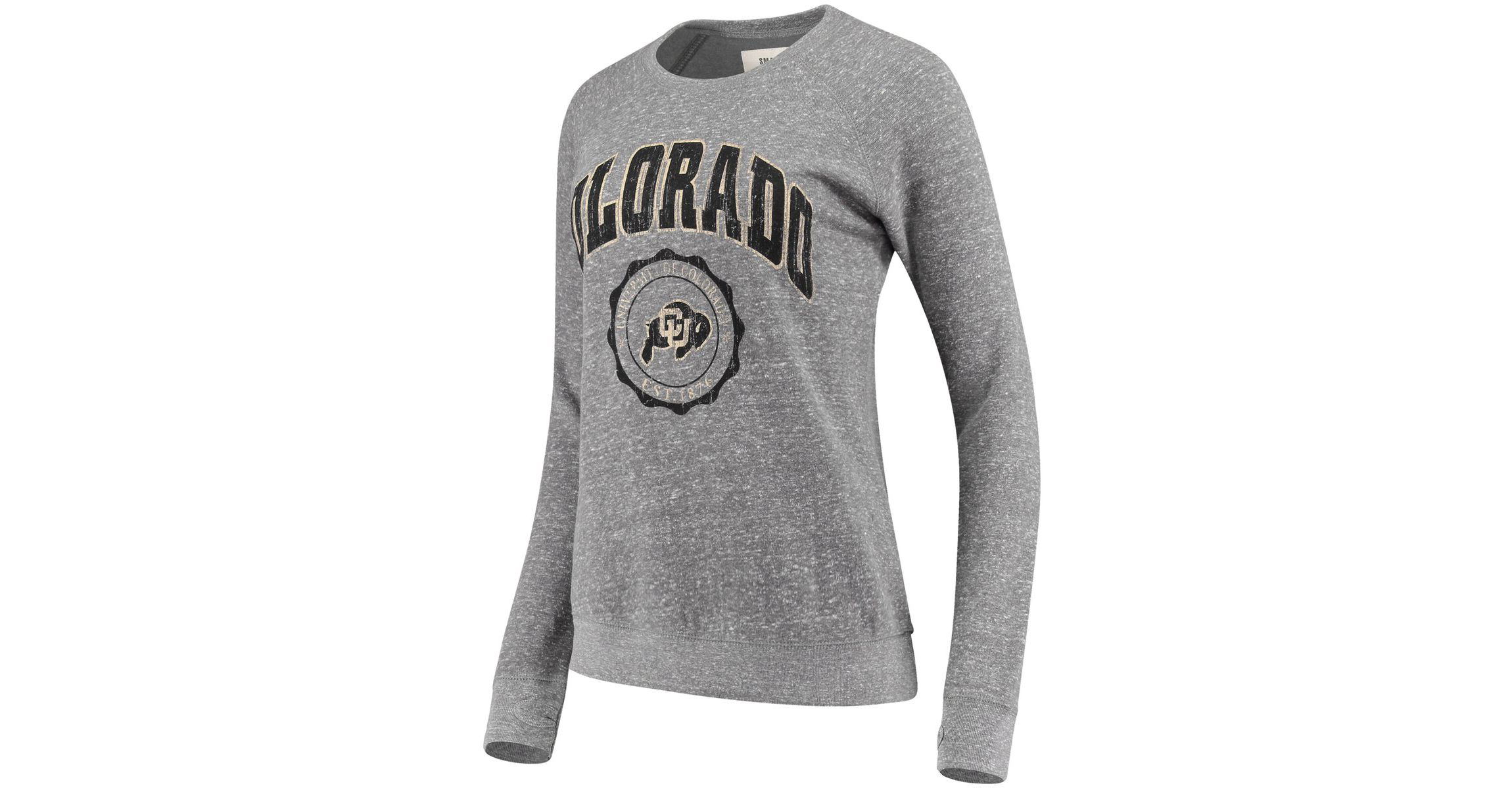 NCAA ed Colorado Buffaloes Edith Vintage Knobi Pullover Sweatshirt