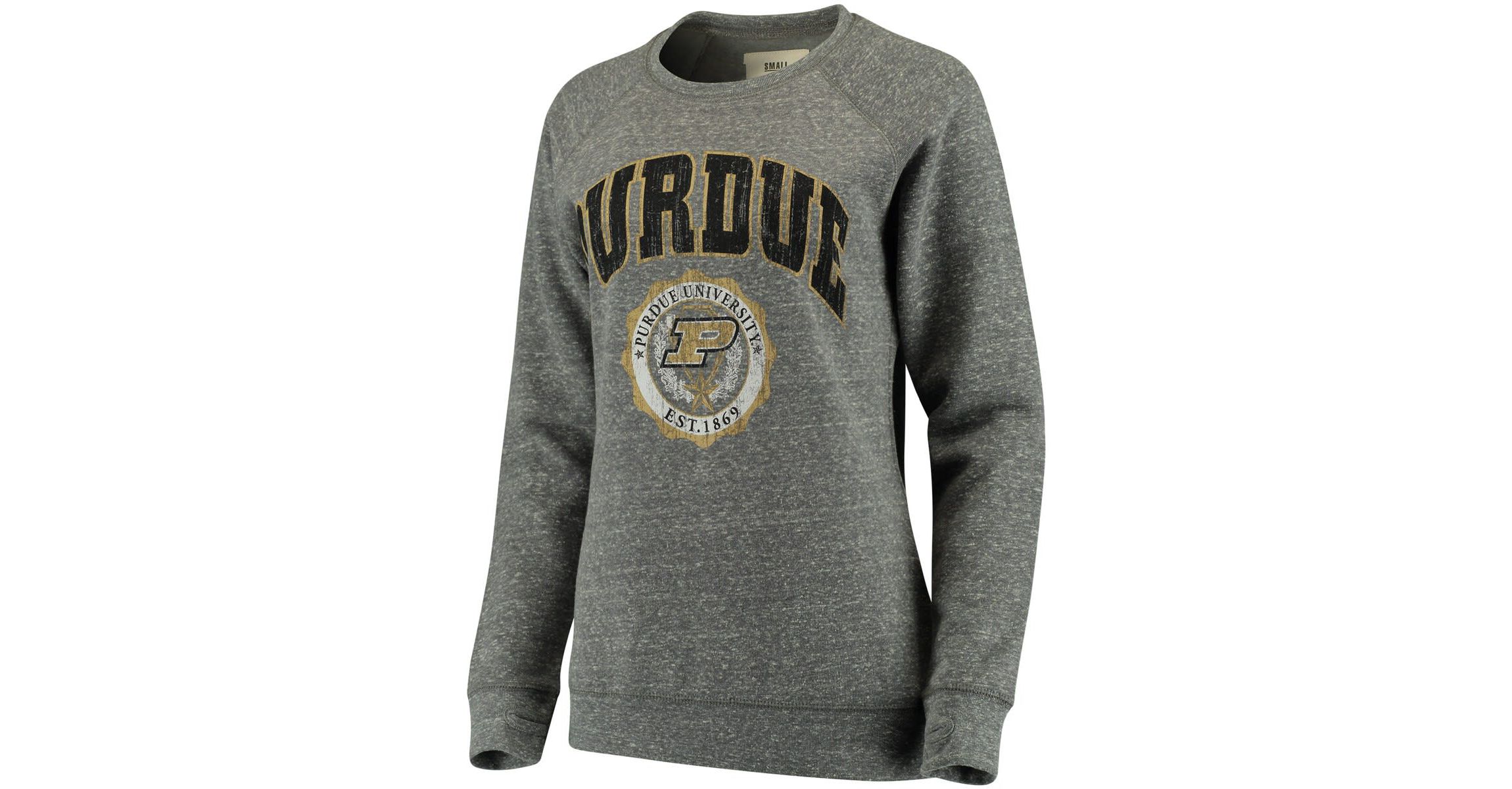 NCAA ed Purdue Boilermakers Edith Vintage Knobi Pullover Sweatshirt