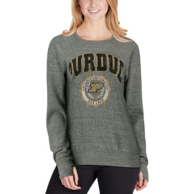 NCAA ed Purdue Boilermakers Edith Vintage Knobi Pullover Sweatshirt