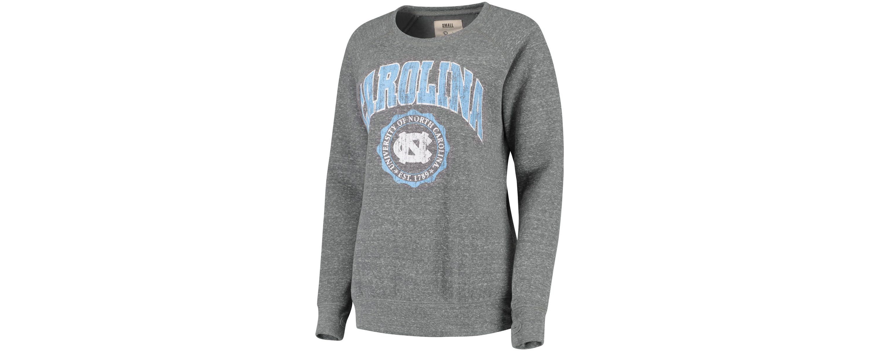 NCAA ed North Carolina Tar Heels Edith Vintage Knobi Pullover Sweatshirt