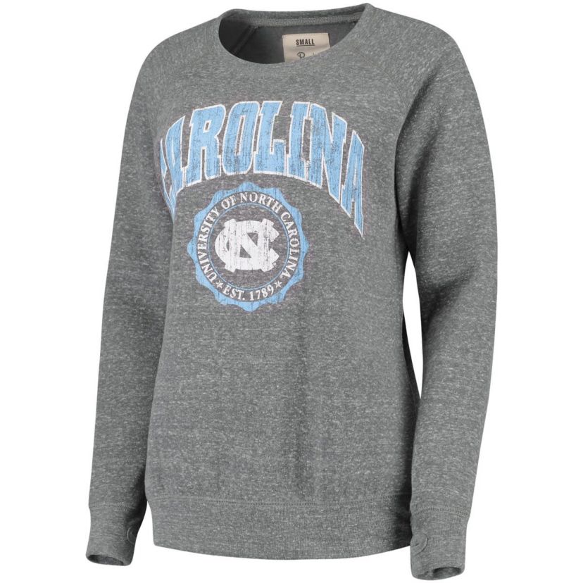 NCAA ed North Carolina Tar Heels Edith Vintage Knobi Pullover Sweatshirt