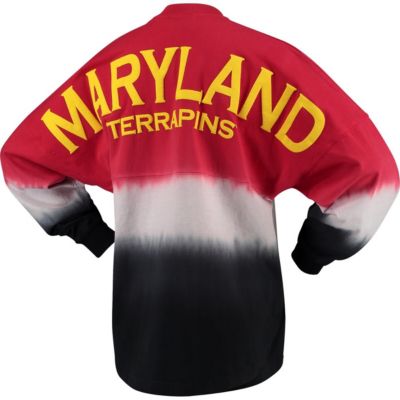 NCAA Maryland Terrapins Ombre Long Sleeve T-Shirt