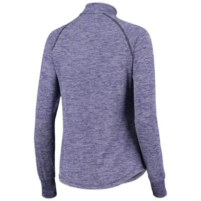 NCAA Northwestern Wildcats Bikram Lightweight Fitted Quarter-Zip Long Sleeve Top