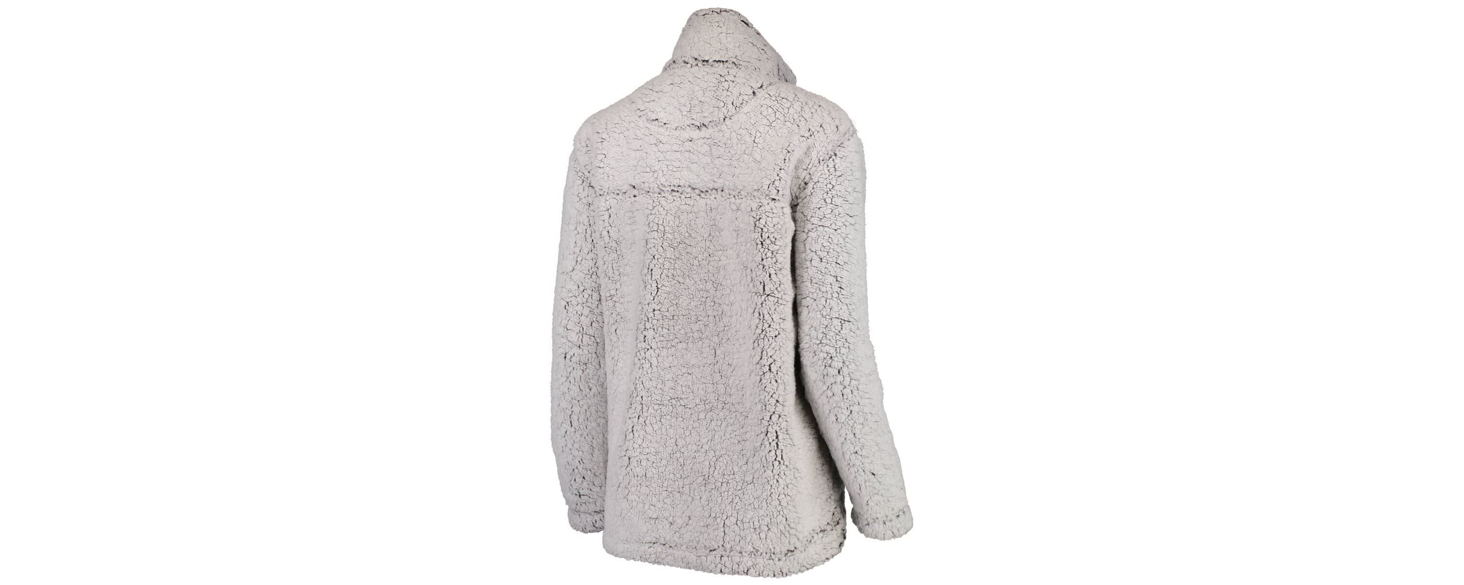 Alabama Crimson Tide NCAA Alabama Tide Sherpa Super-Soft Quarter-Zip Pullover Jacket
