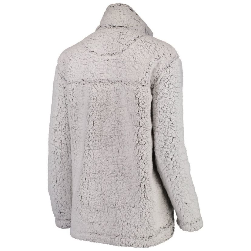 Alabama Crimson Tide NCAA Alabama Tide Sherpa Super-Soft Quarter-Zip Pullover Jacket