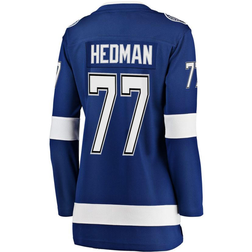 NHL Fanatics Tampa Bay Lightning Victor Hedman Breakaway Player Jersey