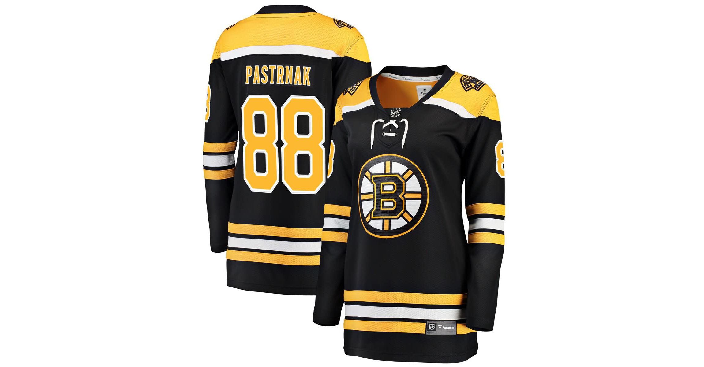 NHL Fanatics David Pastrnak Breakaway Player Jersey
