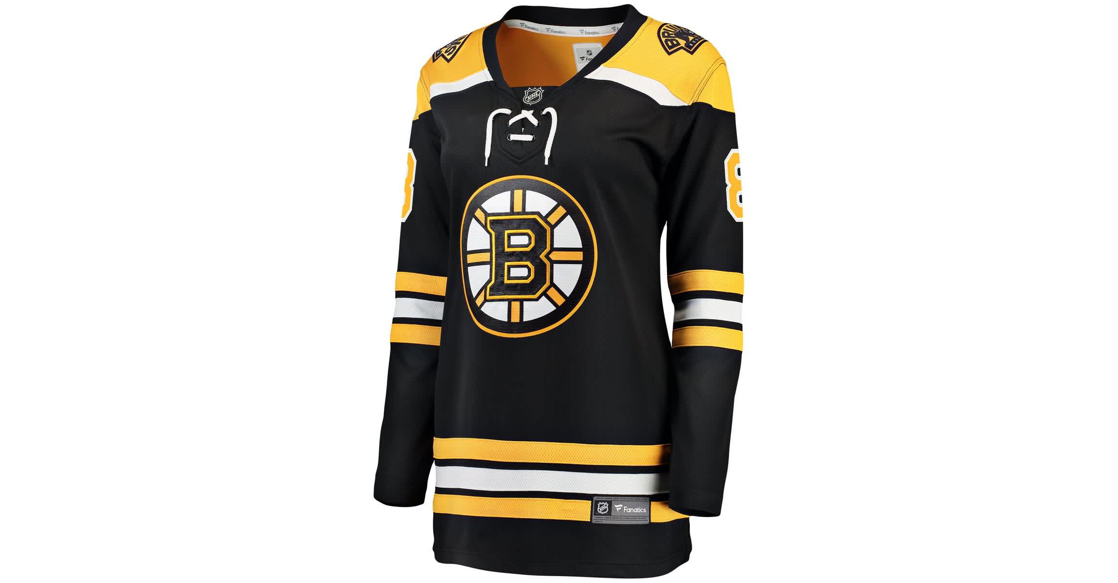 NHL Fanatics David Pastrnak Breakaway Player Jersey