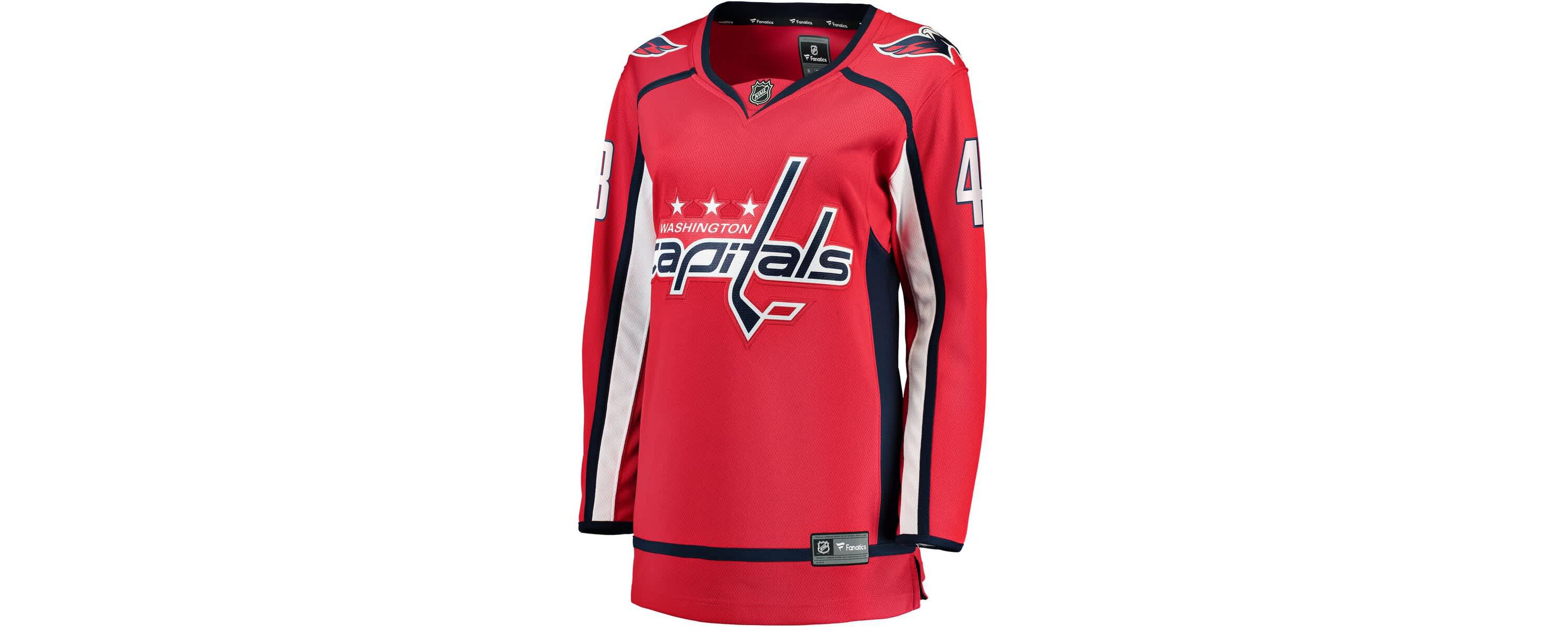 NHL Fanatics Tom Washington Capitals Breakaway Player Jersey