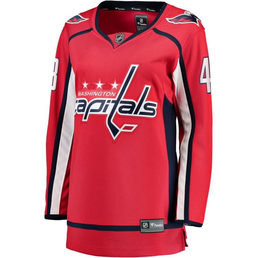 NHL Fanatics Tom Washington Capitals Breakaway Player Jersey
