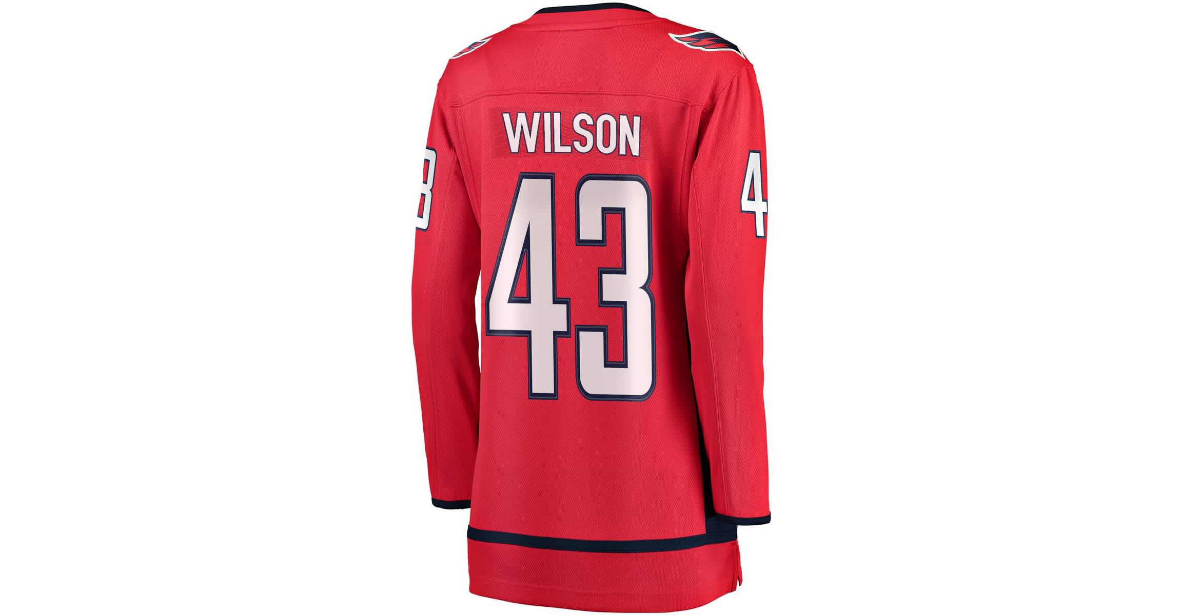 NHL Fanatics Tom Washington Capitals Breakaway Player Jersey