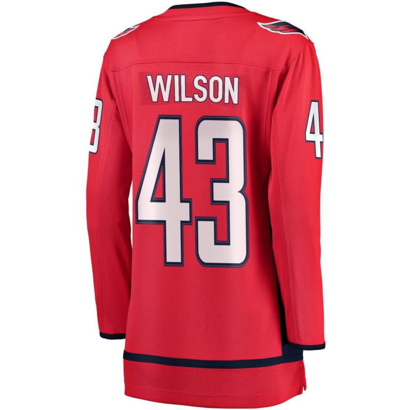 NHL Fanatics Tom Washington Capitals Breakaway Player Jersey