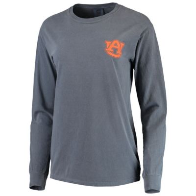 NCAA Auburn Tigers Campus Skyline Long Sleeve Oversized T-Shirt