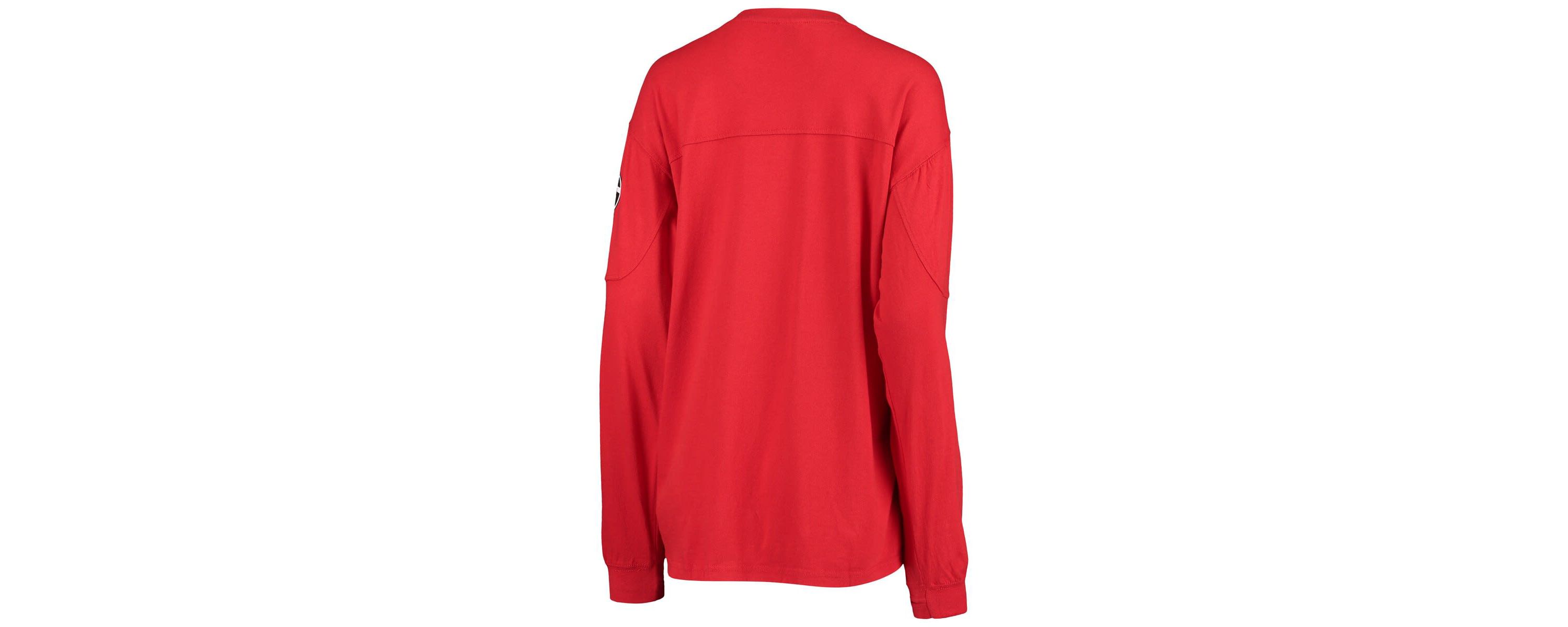 NCAA Georgia Bulldogs Edith Long Sleeve Oversized Top