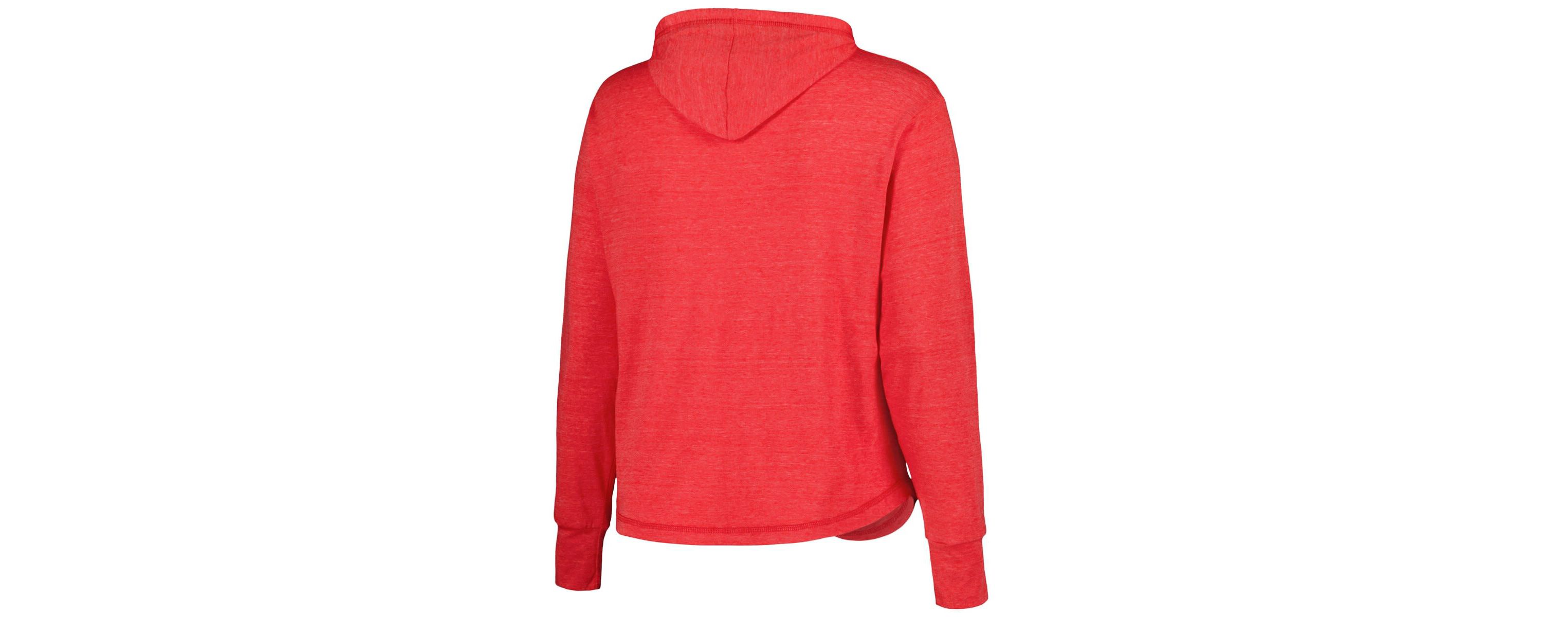MLB Washington Nationals Plus Size Full-Zip Lightweight Hoodie Top