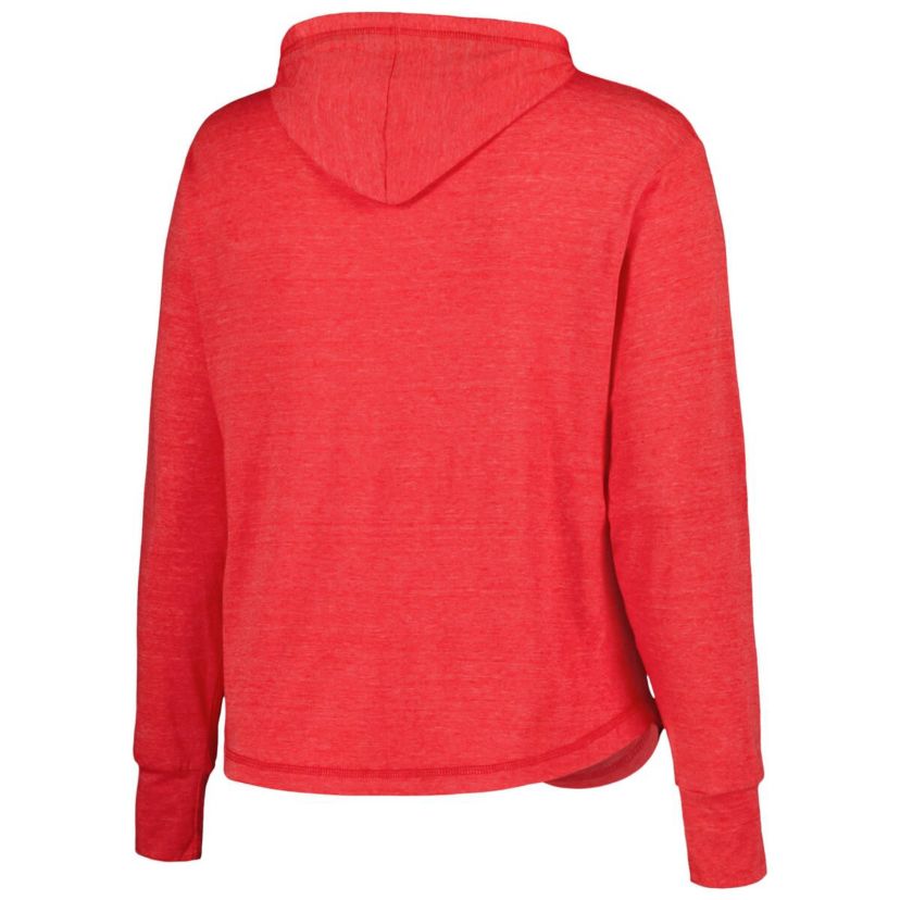 MLB Washington Nationals Plus Size Full-Zip Lightweight Hoodie Top