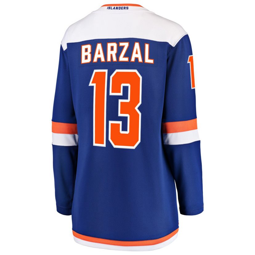 NHL Fanatics Mathew Barzal New York Islanders Alternate Breakaway Jersey