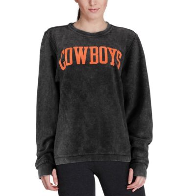 NCAA Oklahoma State Cowboys Comfy Cord Vintage Wash Basic Arch Pullover Sweatshirt