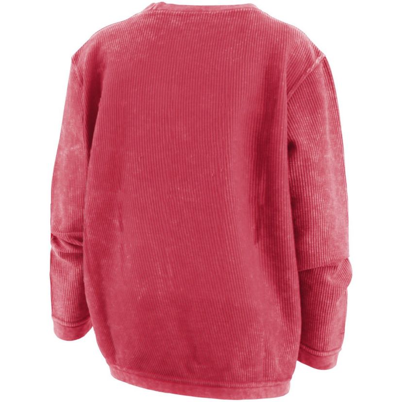 NCAA Georgia Bulldogs Comfy Cord Vintage Wash Basic Arch Pullover Sweatshirt