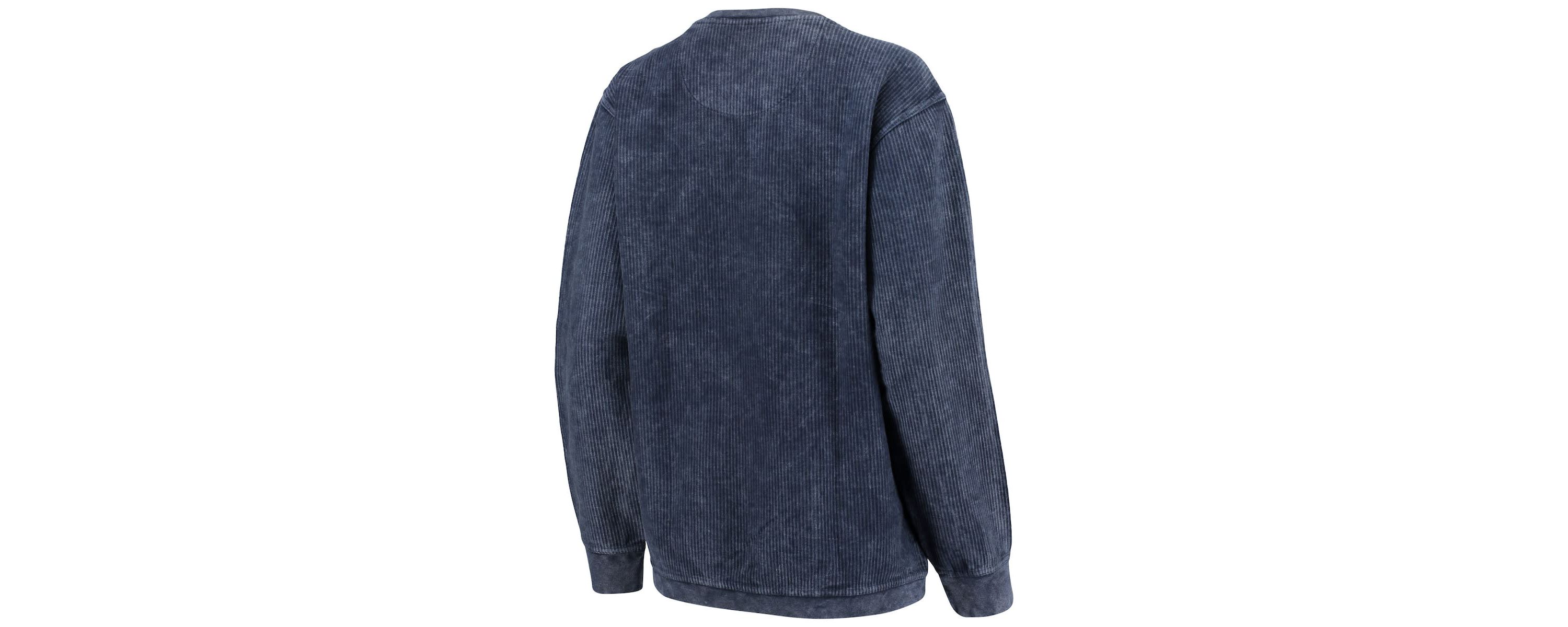 NCAA Michigan Wolverines Comfy Cord Vintage Wash Basic Arch Pullover Sweatshirt
