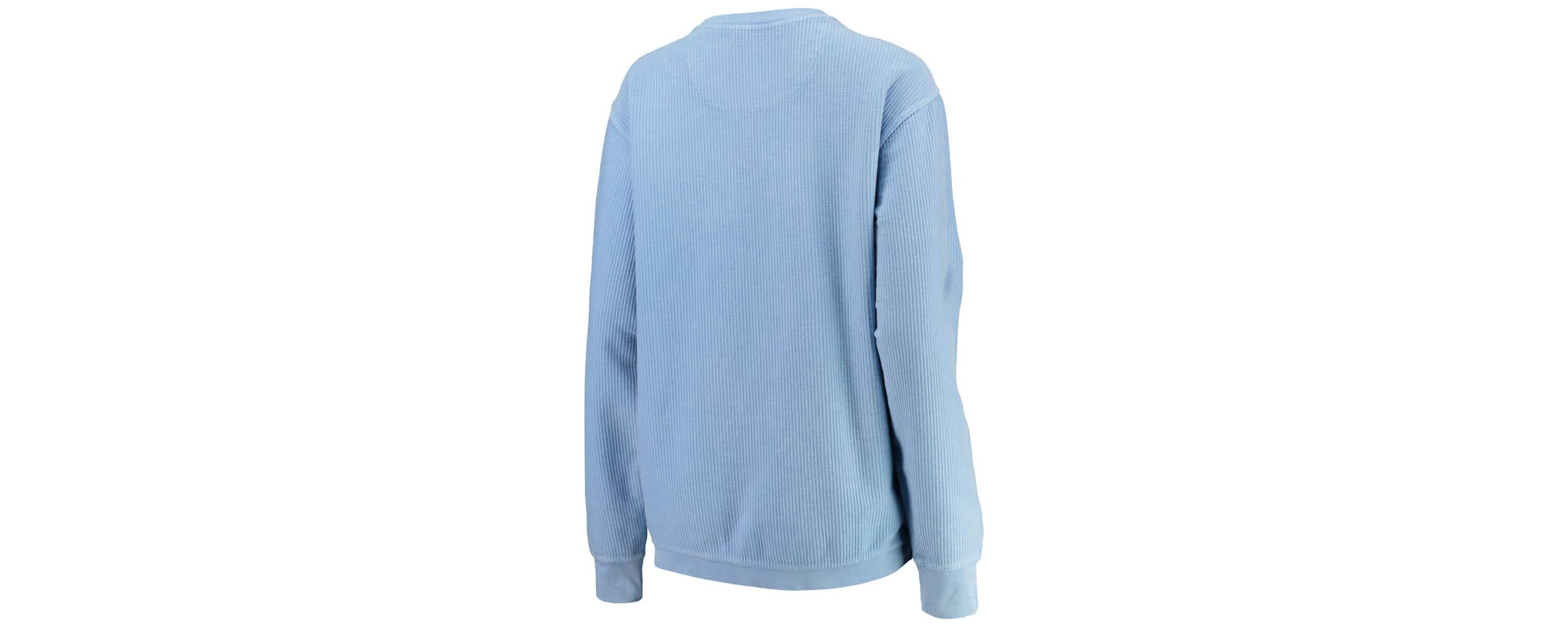 NCAA Carolina North Carolina Tar Heels Comfy Cord Vintage Wash Basic Arch Pullover Sweatshirt