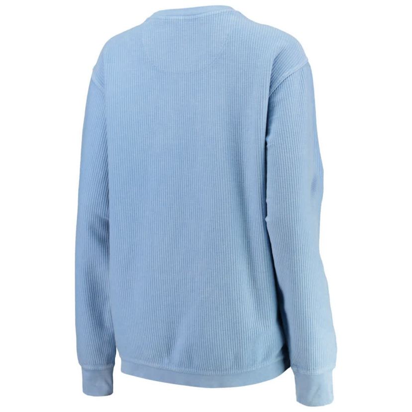NCAA Carolina North Carolina Tar Heels Comfy Cord Vintage Wash Basic Arch Pullover Sweatshirt