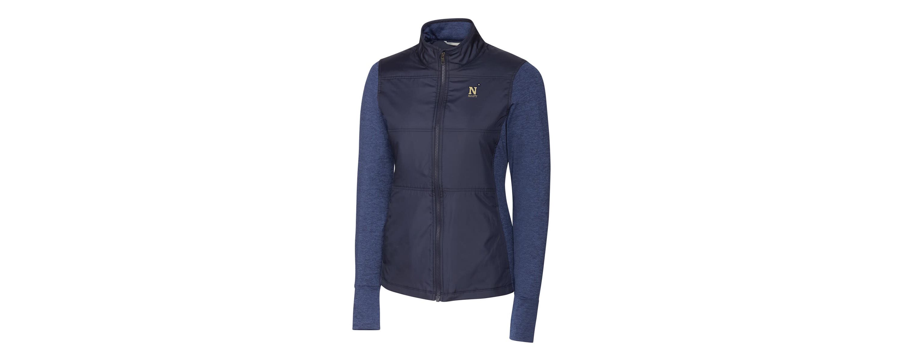 Navy Midshipmen NCAA Midshipmen Stealth Full-Zip Jacket