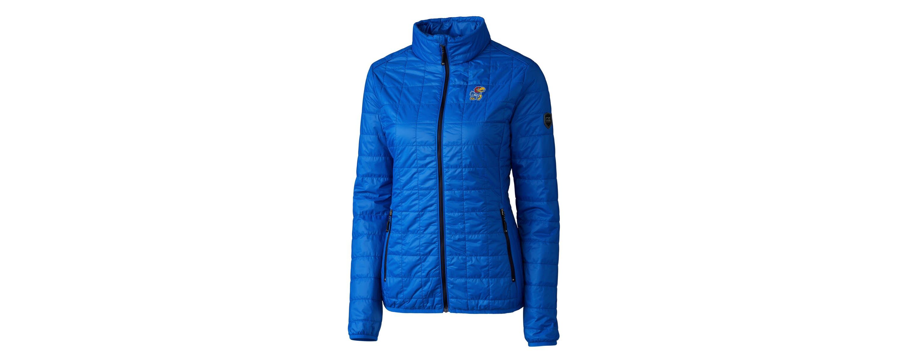 NCAA Kansas Jayhawks Rainier Full-Zip Puffer Jacket