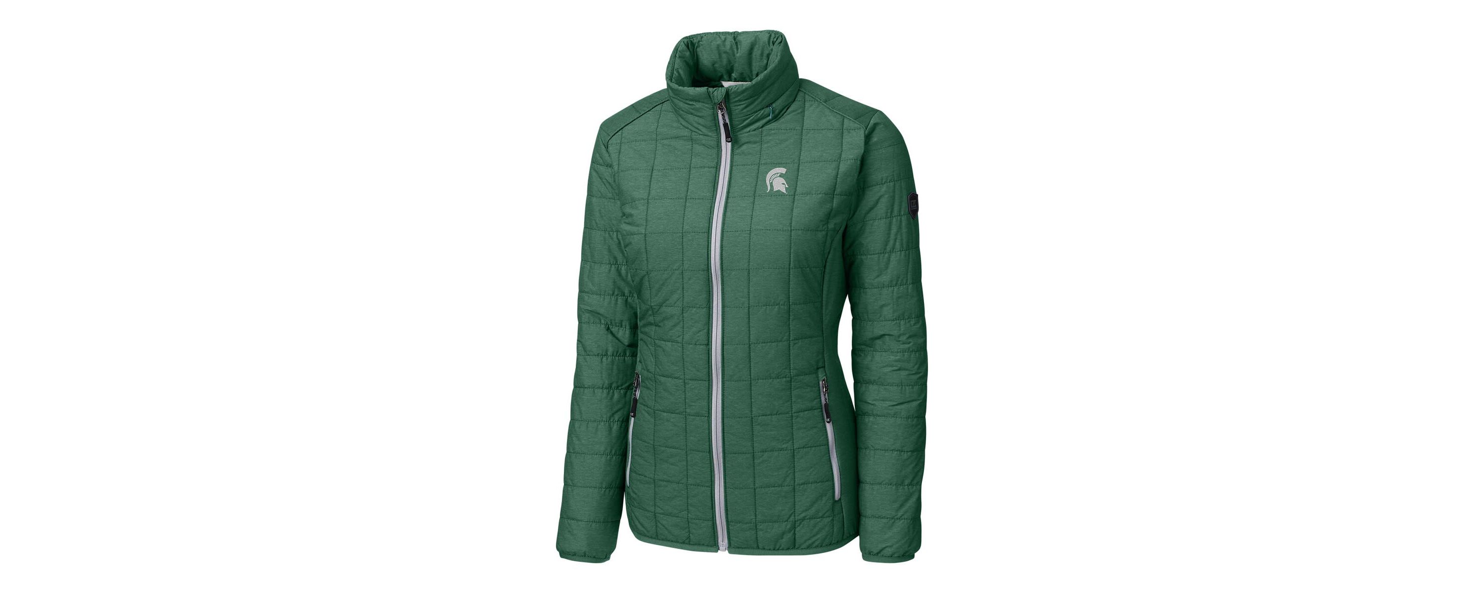 NCAA Michigan State Spartans Rainier Full-Zip Puffer Jacket