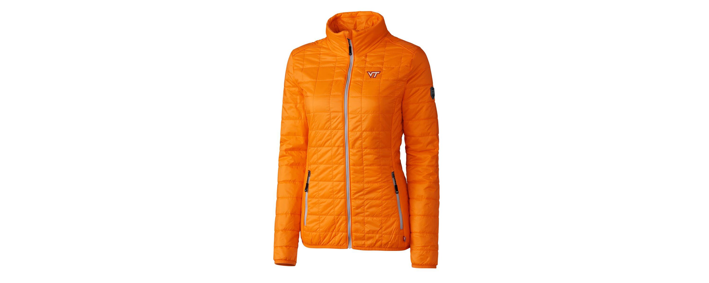 NCAA Virginia Tech Hokies Rainier Full-Zip Puffer Jacket