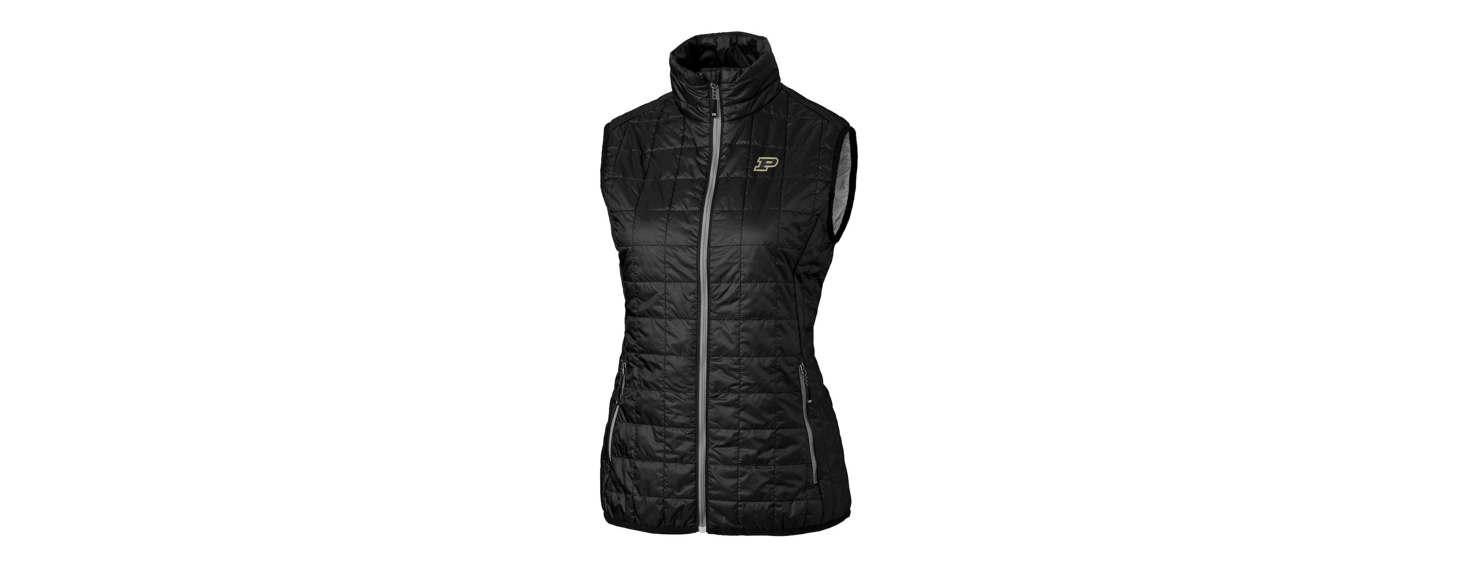 NCAA Purdue Boilermakers Rainier Full-Zip Puffer Vest