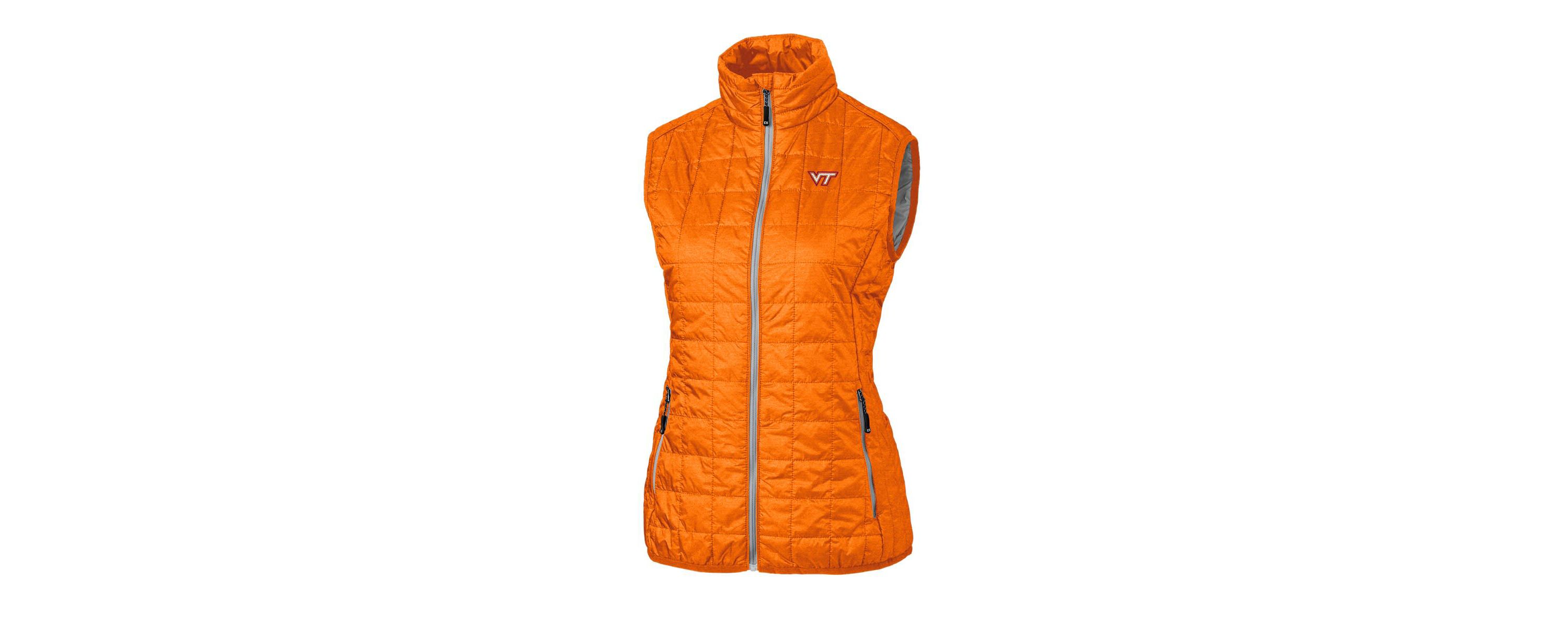NCAA Virginia Tech Hokies Rainier Full-Zip Puffer Vest