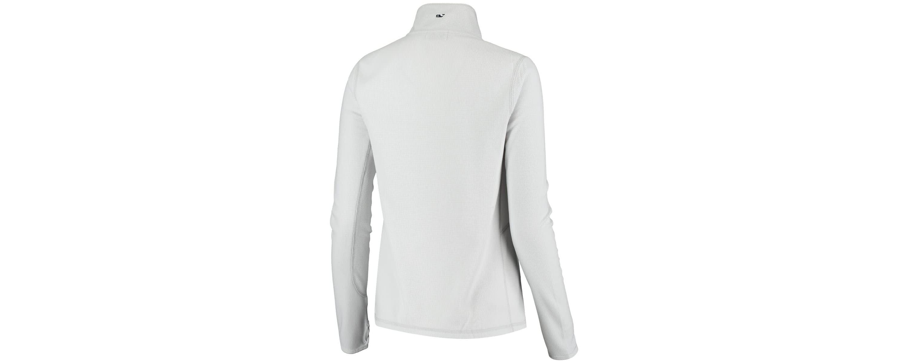 MLB Vineyard Vines Miami Marlins Performance Grid Half-Zip Pullover Top
