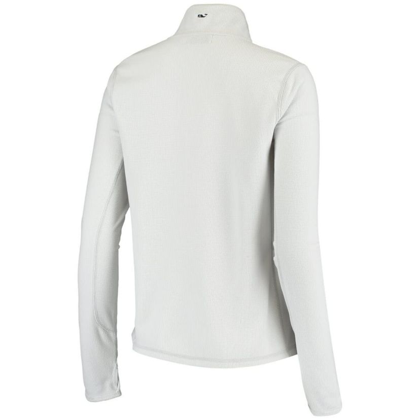 MLB Vineyard Vines San Diego Padres Performance Grid Half-Zip Pullover Top
