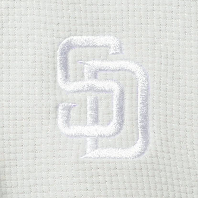 MLB Vineyard Vines San Diego Padres Performance Grid Half-Zip Pullover Top