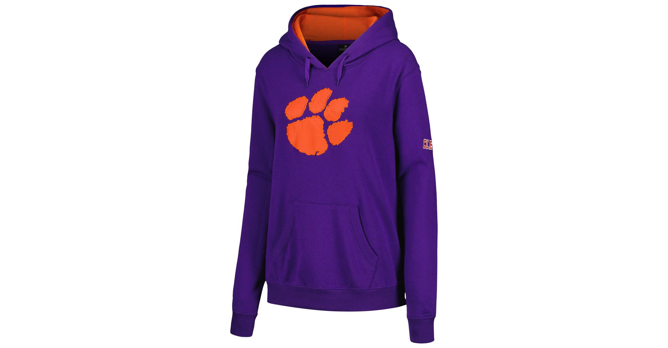 NCAA Clemson Tigers Big Logo Pullover Hoodie