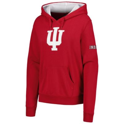 NCAA Indiana Hoosiers Team Big Logo Pullover Hoodie