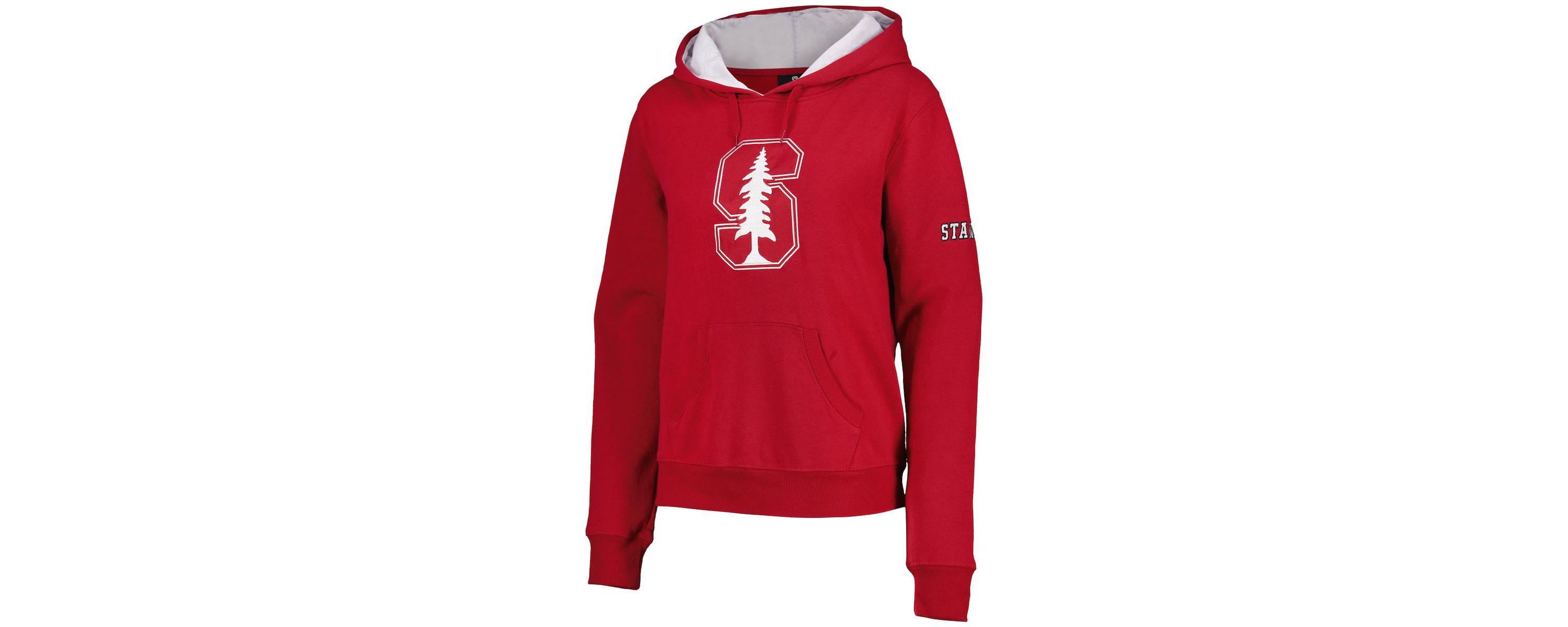 Stanford Cardinal NCAA Stanford Team Big Logo Pullover Hoodie