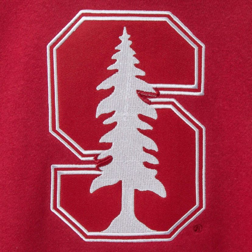 Stanford Cardinal NCAA Stanford Team Big Logo Pullover Hoodie