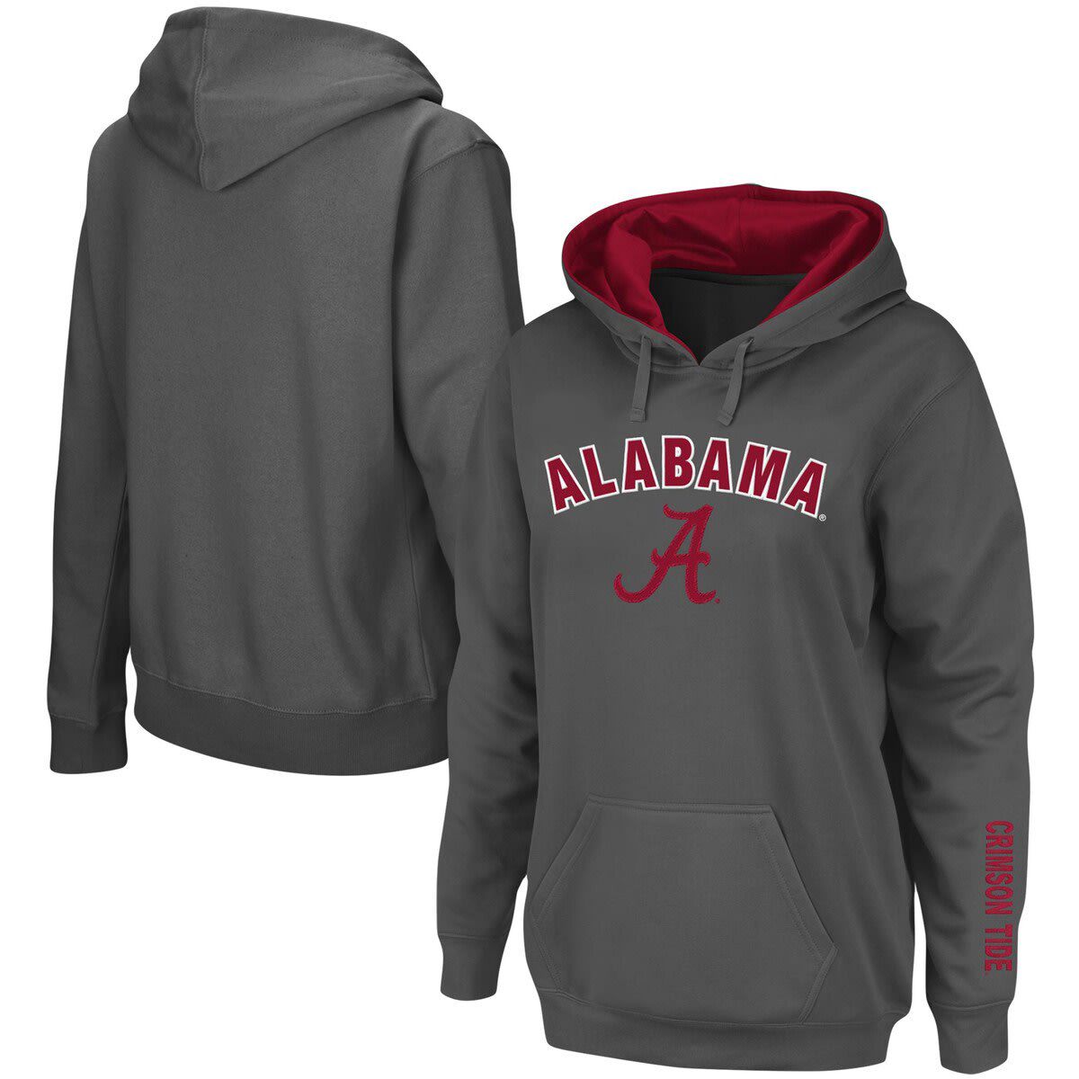 Alabama Crimson Tide NCAA Alabama Tide Arch & Logo 1 Pullover Hoodie