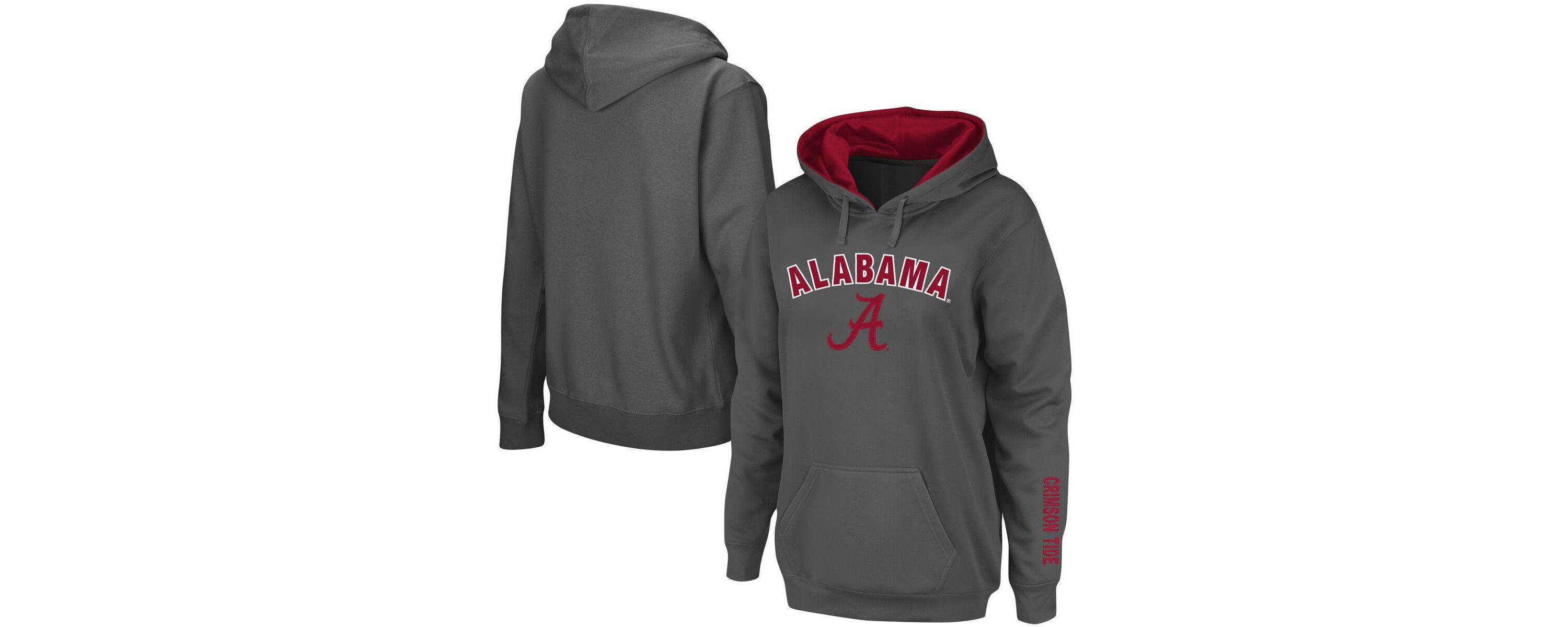 Alabama Crimson Tide NCAA Alabama Tide Arch & Logo 1 Pullover Hoodie