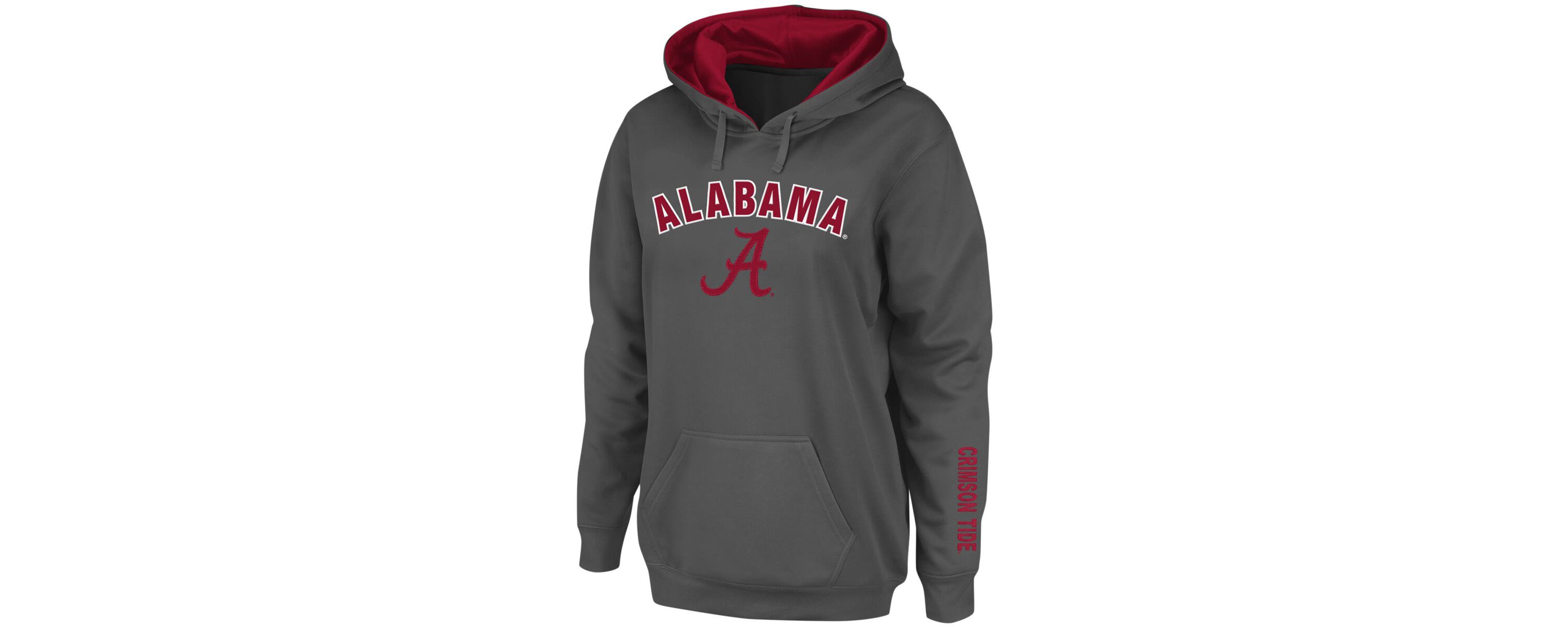 Alabama Crimson Tide NCAA Alabama Tide Arch & Logo 1 Pullover Hoodie
