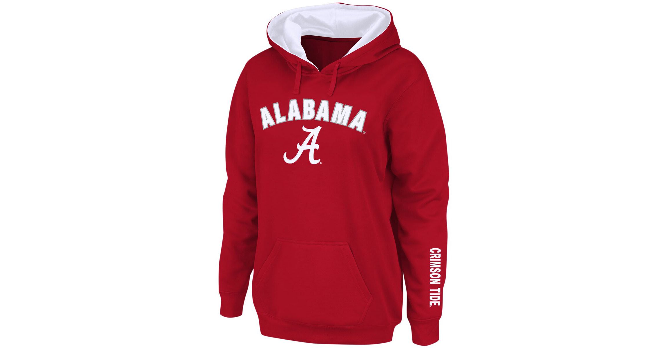Alabama Crimson Tide NCAA Alabama Tide Arch & Logo 1 Pullover Hoodie