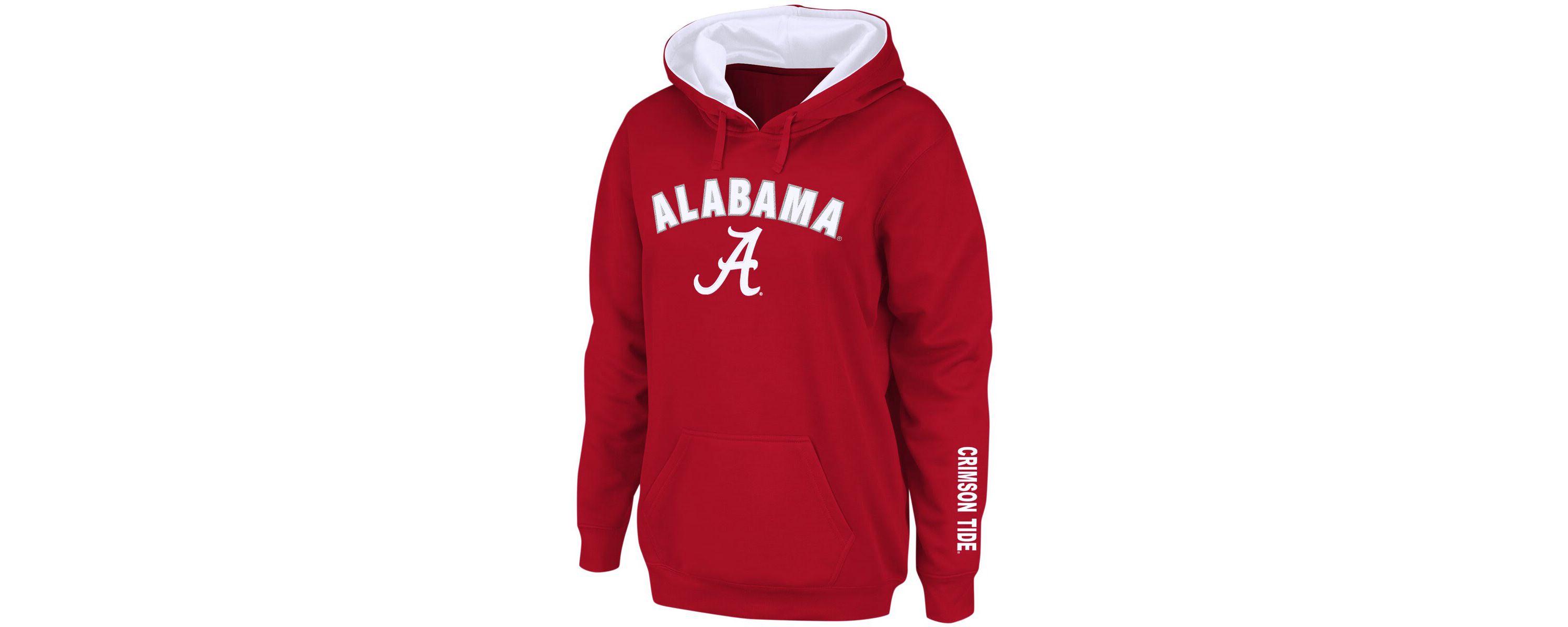 Alabama Crimson Tide NCAA Alabama Tide Arch & Logo 1 Pullover Hoodie