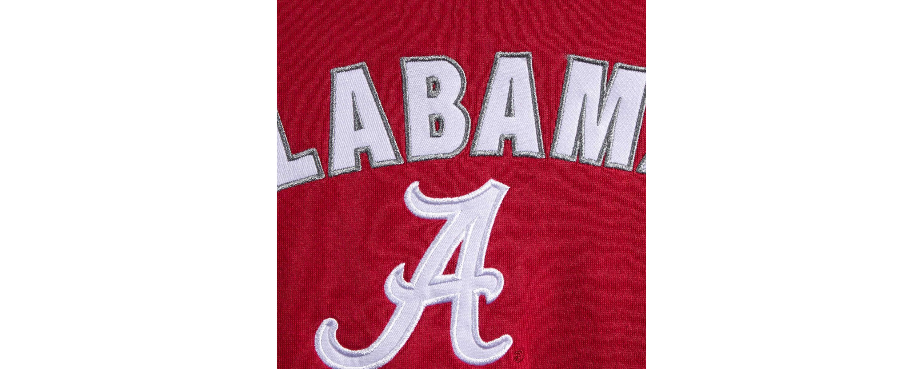 Alabama Crimson Tide NCAA Alabama Tide Arch & Logo 1 Pullover Hoodie