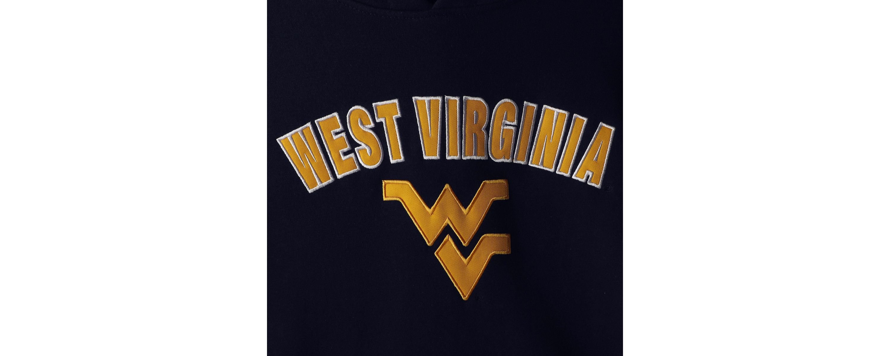 NCAA West Virginia Mountaineers Arch & Logo 1 Pullover Hoodie